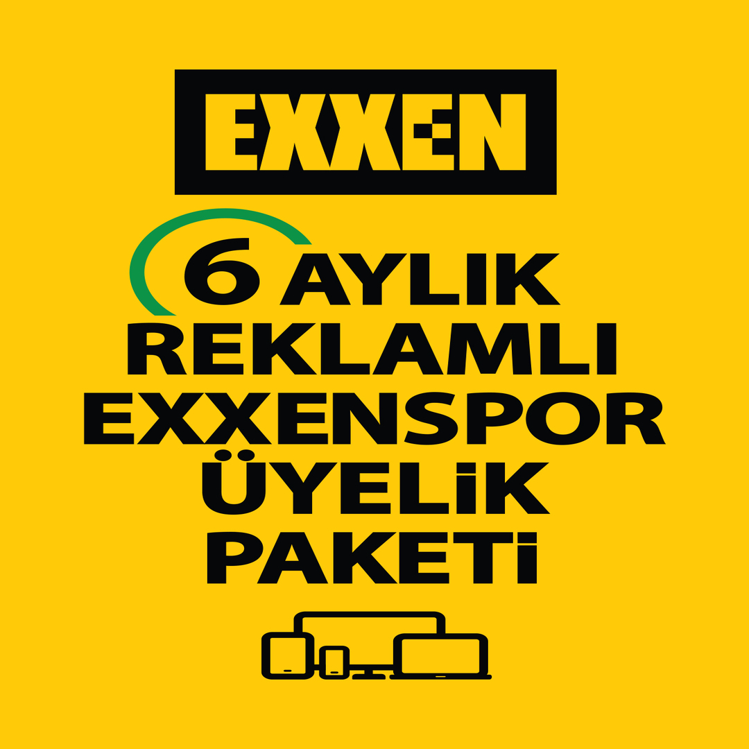 Exxenspor 6 Aylık Üyelik Kodu - Reklamlı