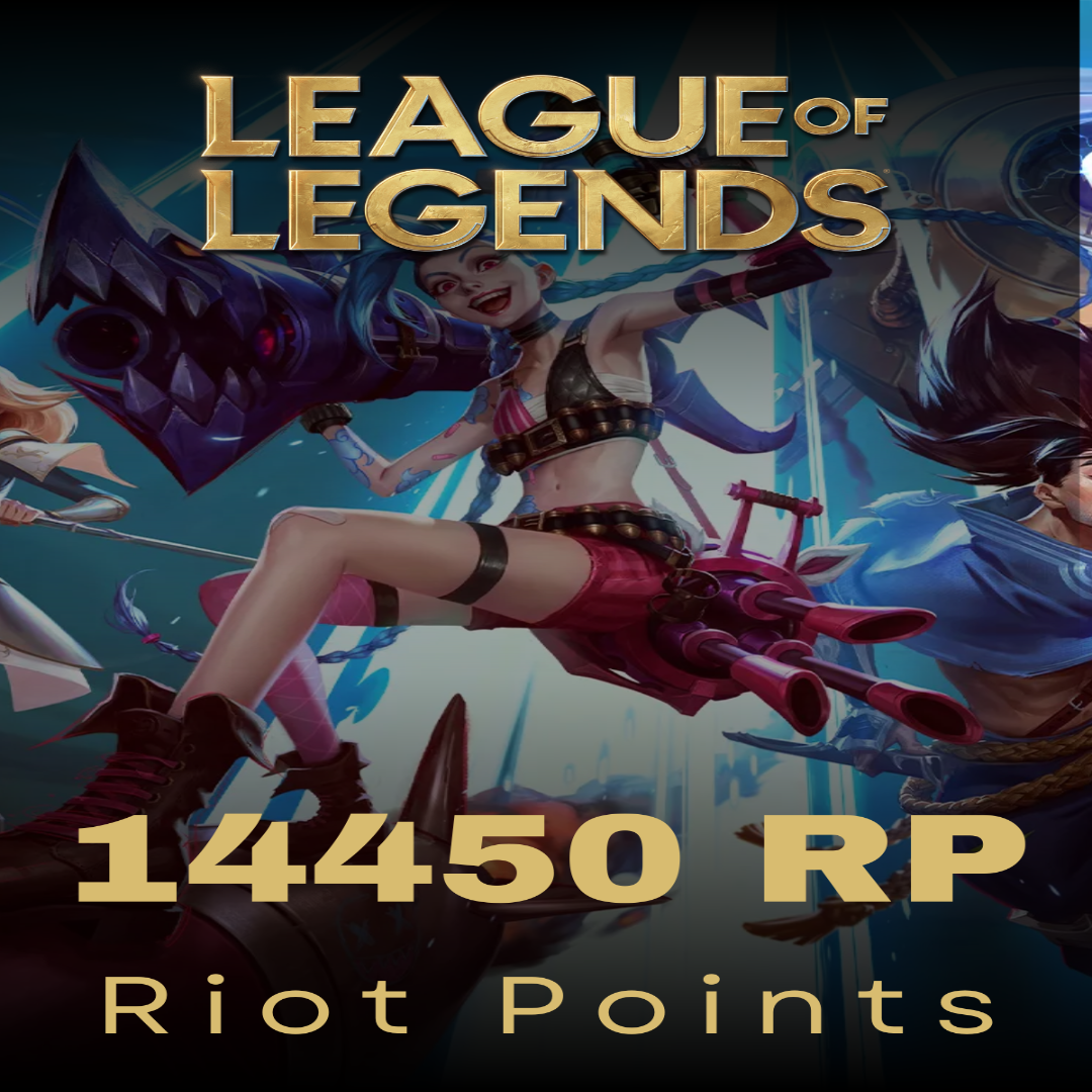 League of Legends 2450 TRY RIOT Cash (14450 RP)