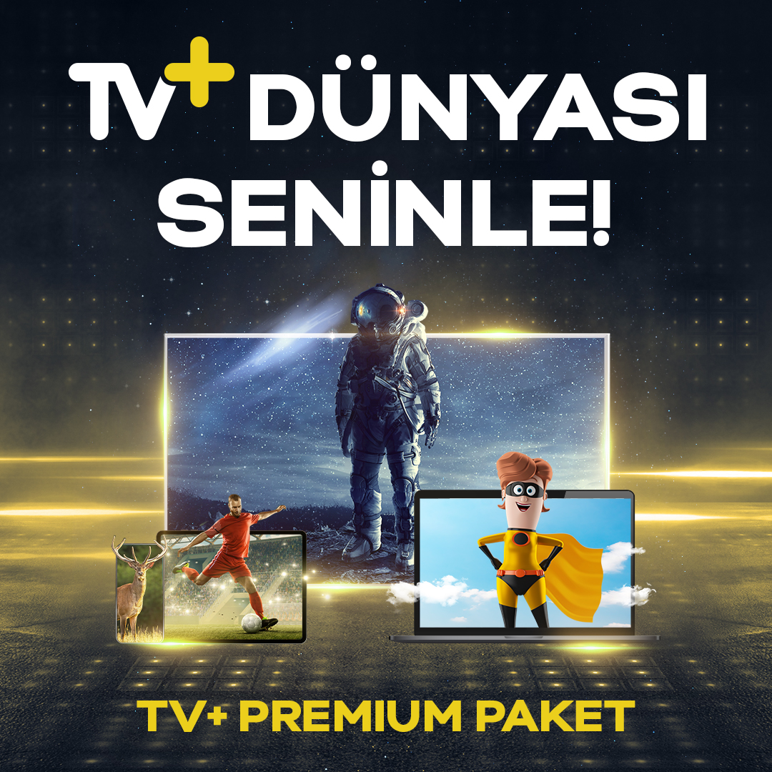 3 Aylik TV+ Premium (HBO Paketi İçermez)