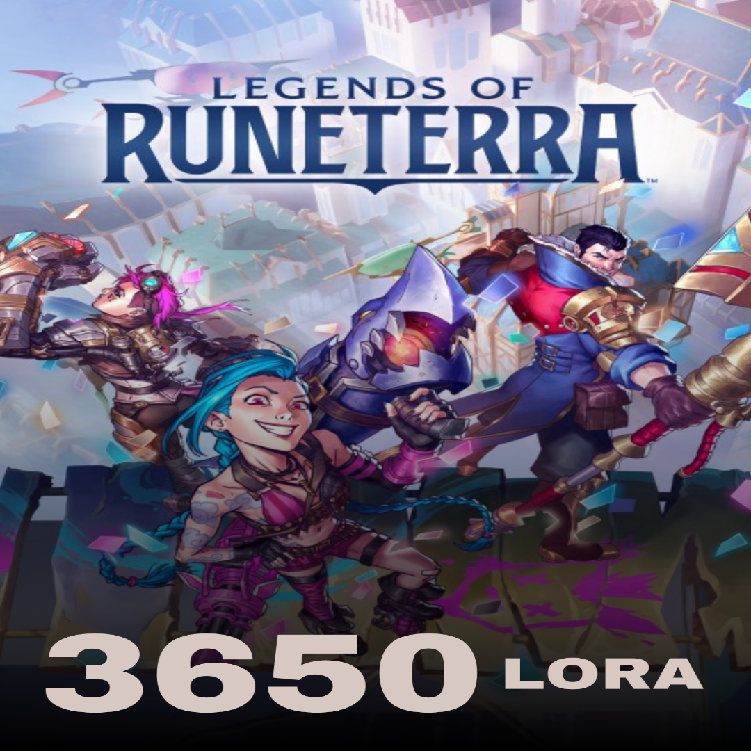 Legends of Runeterra 850 TRY RIOT Cash (3650 LoRa)