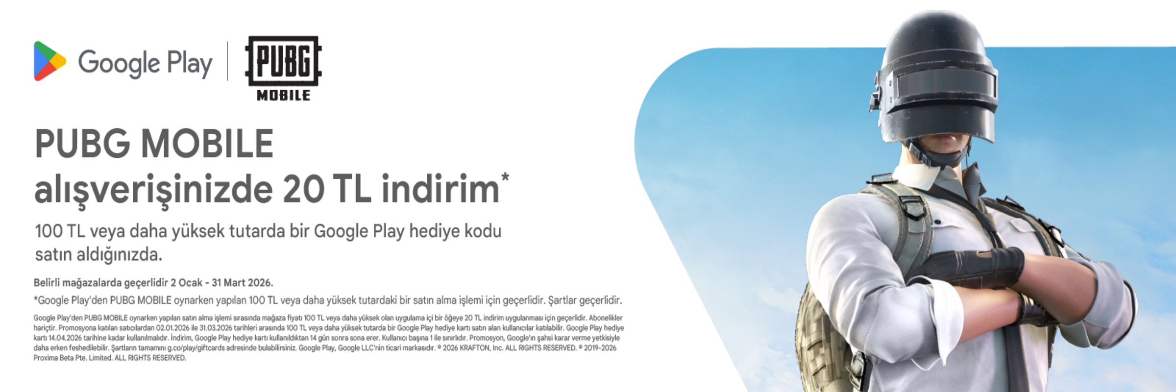 GOOGLE PLAY HEDİYE KARTI