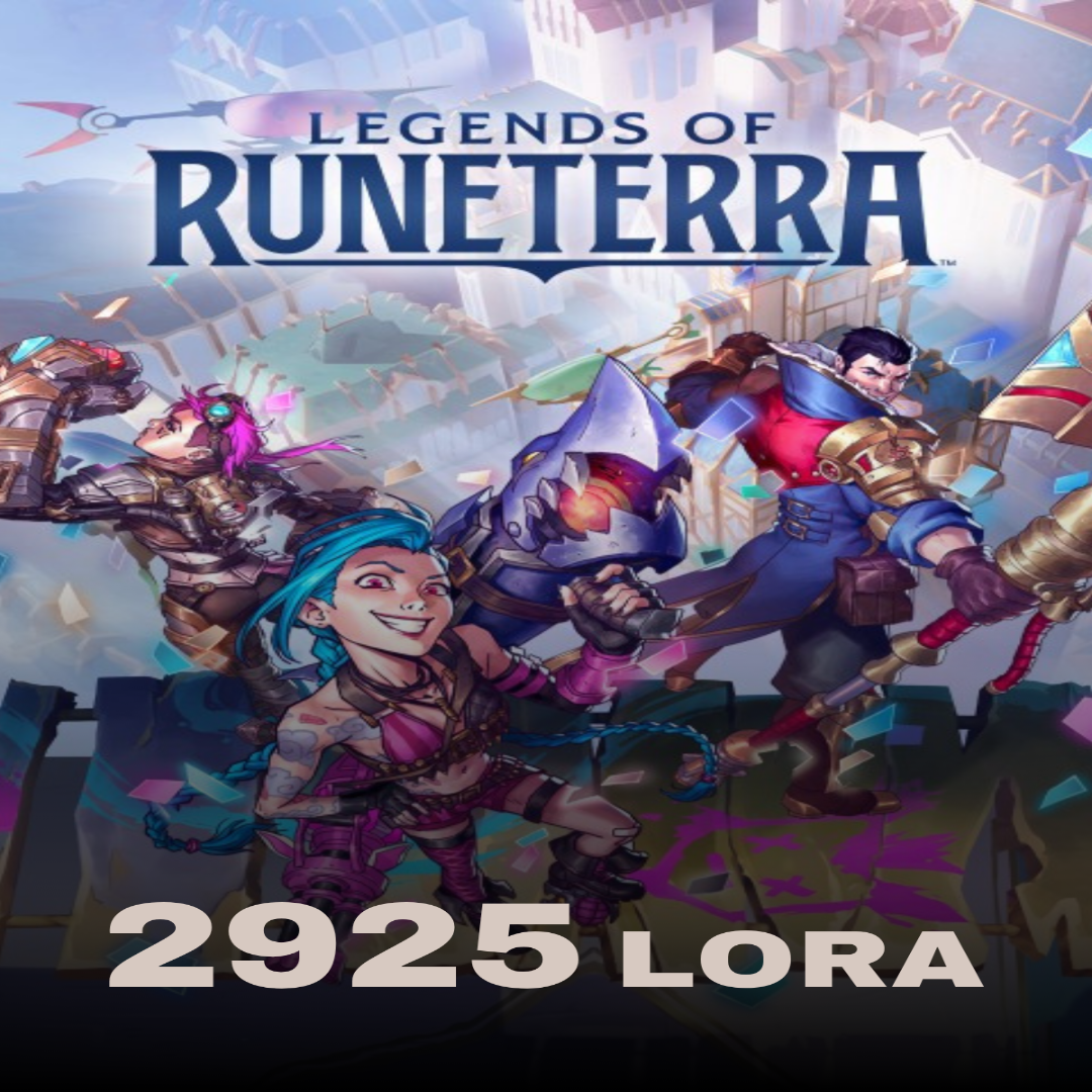 Legends of Runeterra 850 TRY RIOT Cash (2925 LoRa)