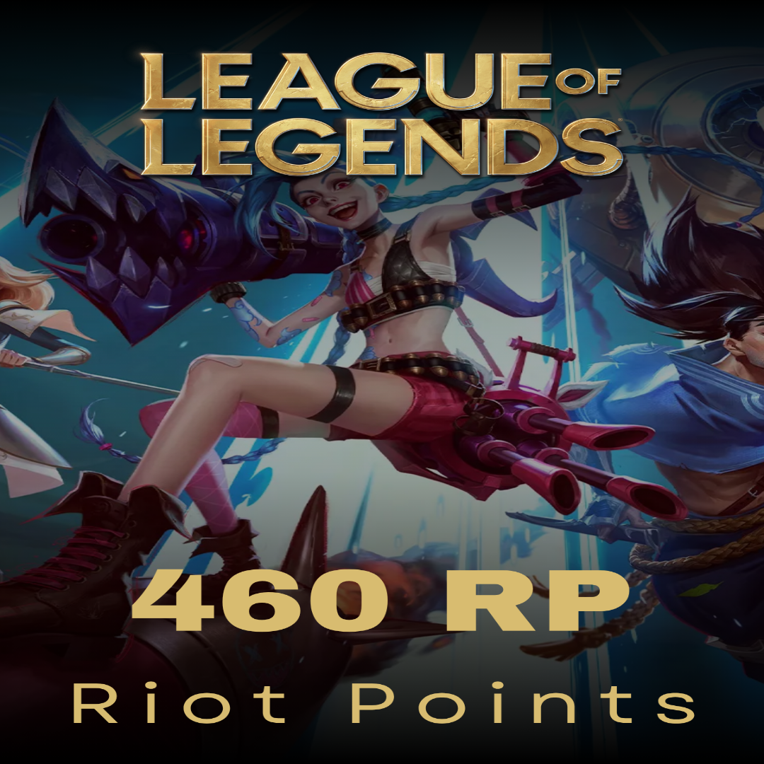 League of Legends 120 TRY RIOT Cash (460 RP)