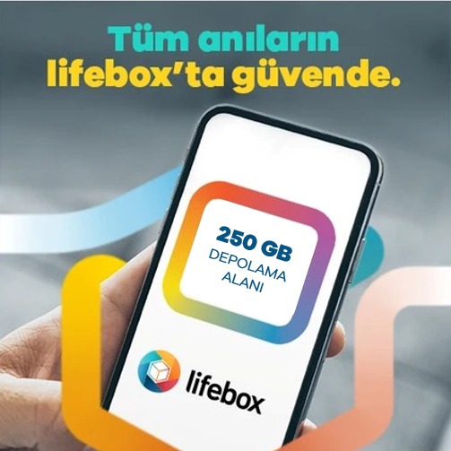 Lifebox 12 Aylık - 250GB