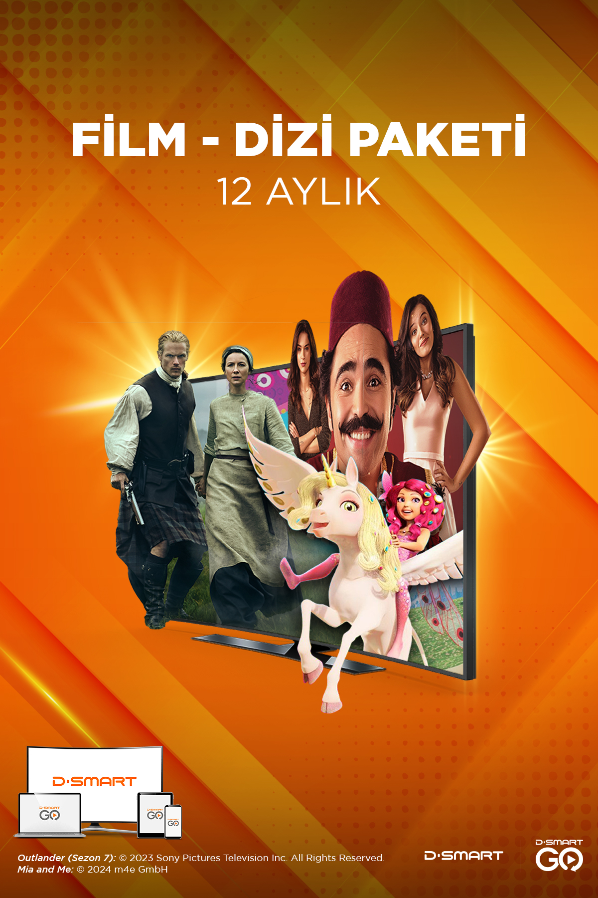 D-Smart GO Film-Dizi 12 Aylık Dijital Abonelik Kodu