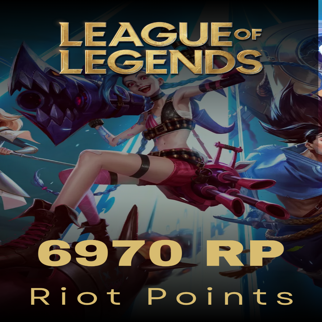 League of Legends 1230 TRY RIOT Cash (6970 RP)