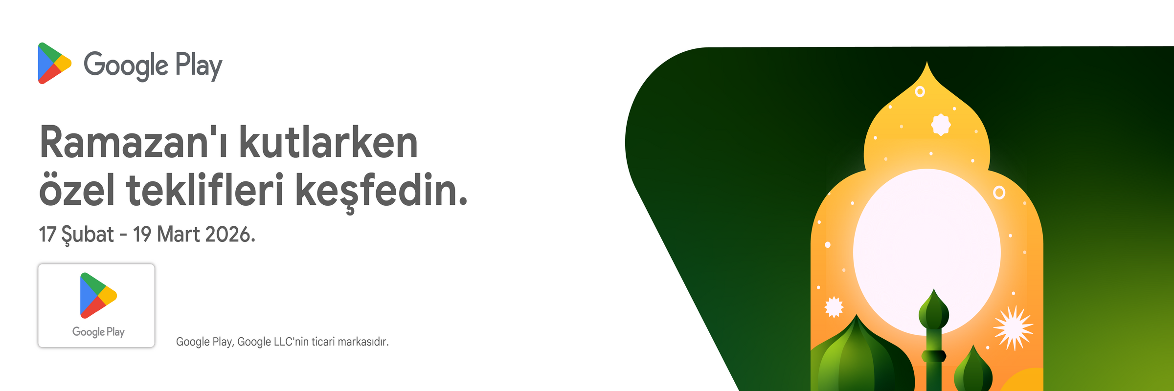 Google Play Ramazan Banner