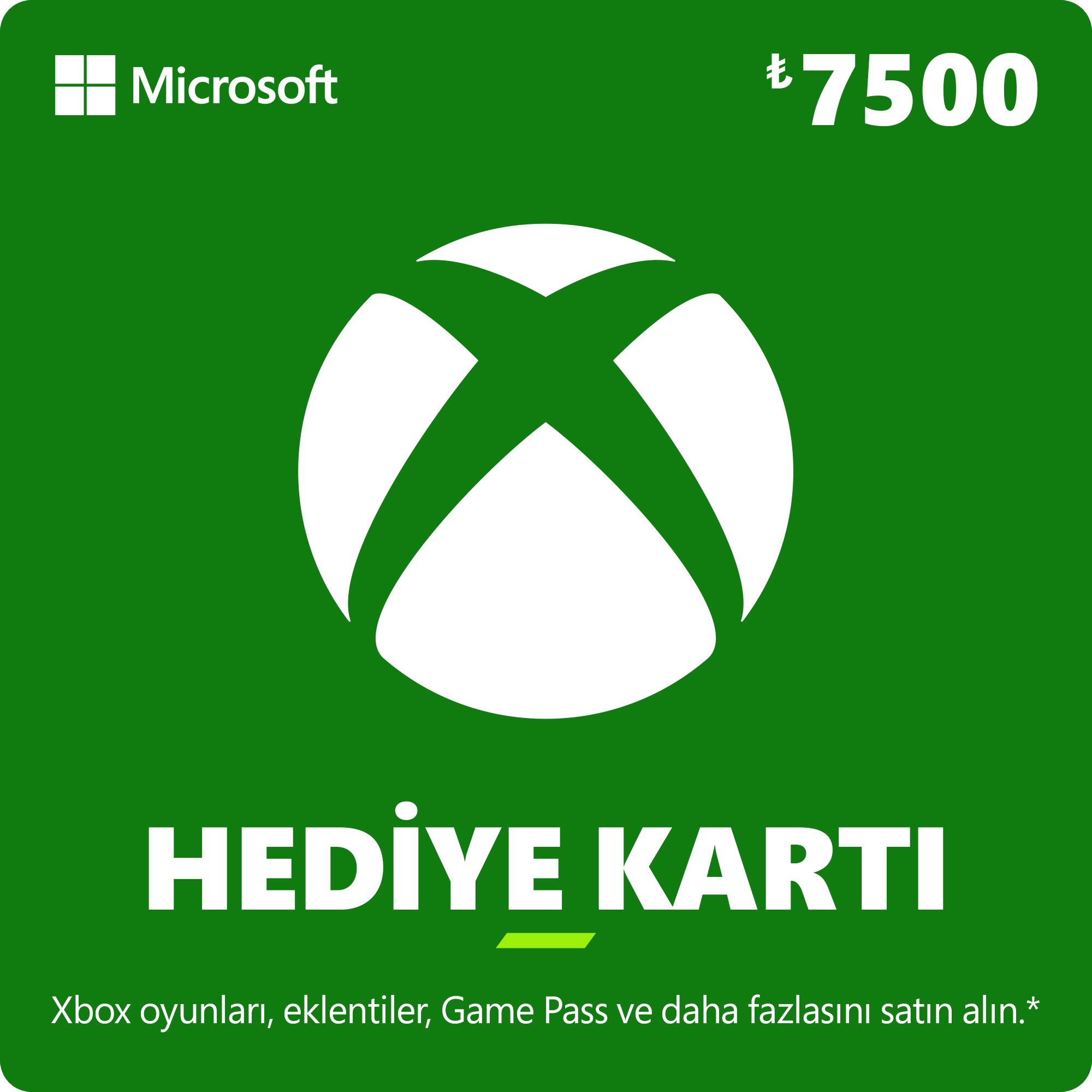 Xbox LIVE 7500 TRY