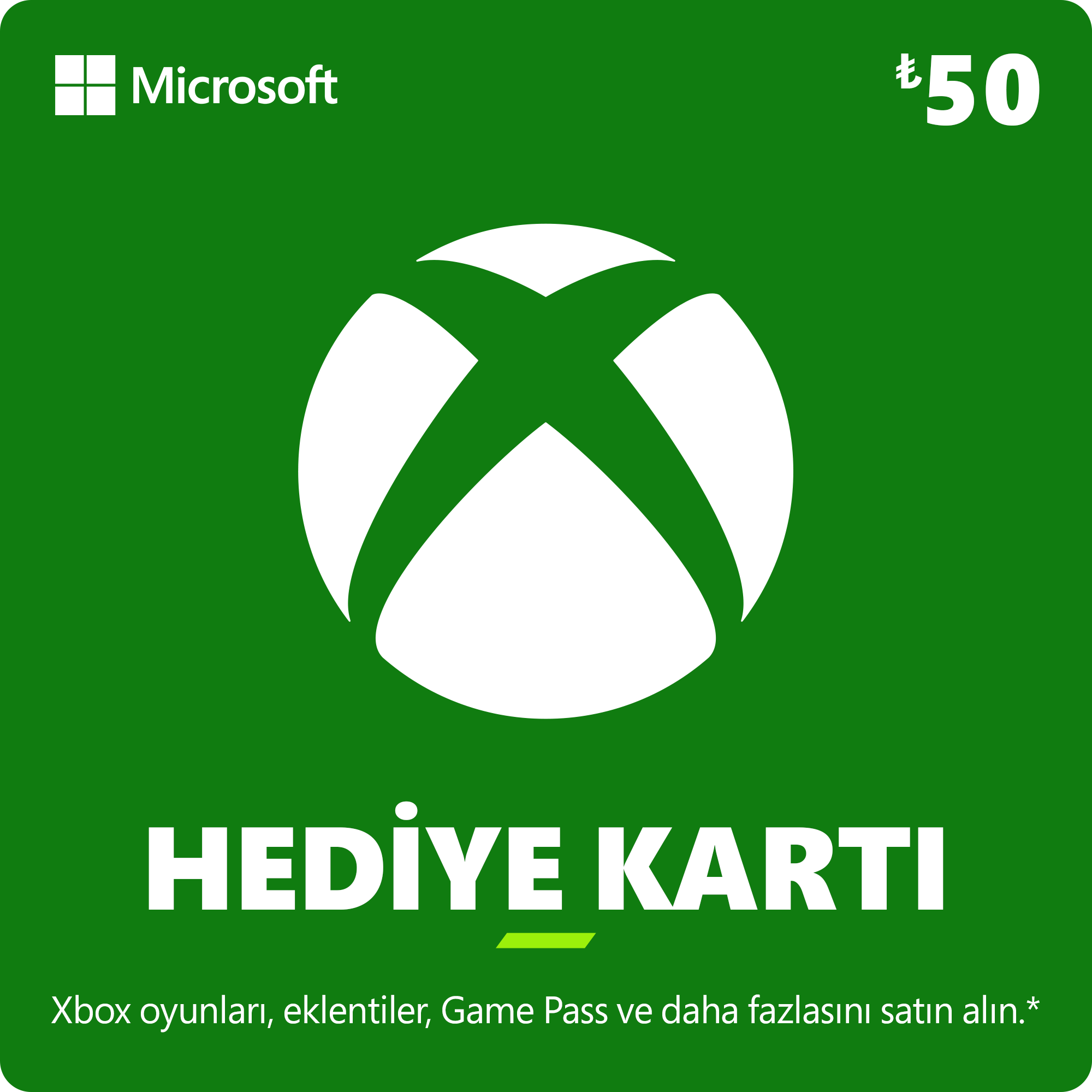 Xbox LIVE 50 TRY
