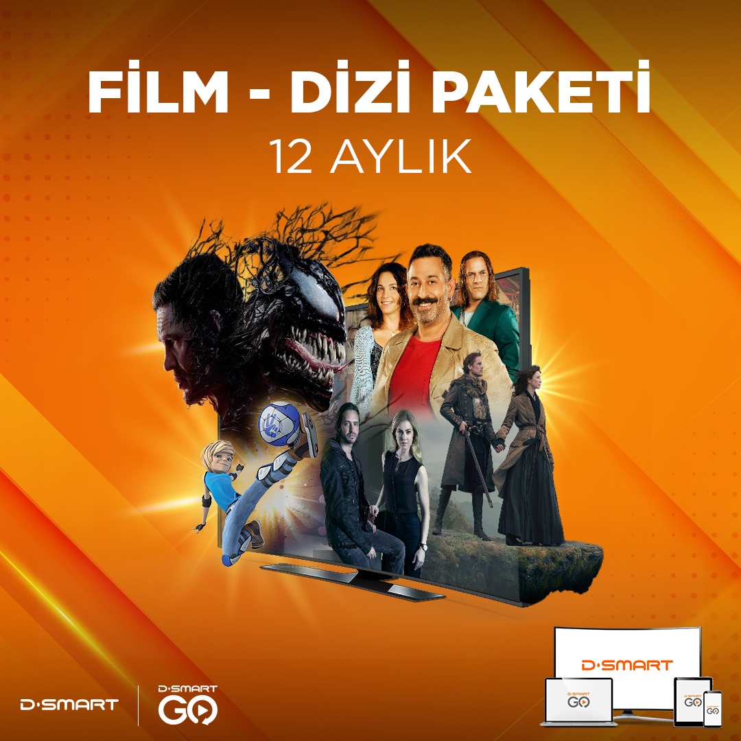 D-Smart GO Film-Dizi 12 Aylık Dijital Abonelik Kodu