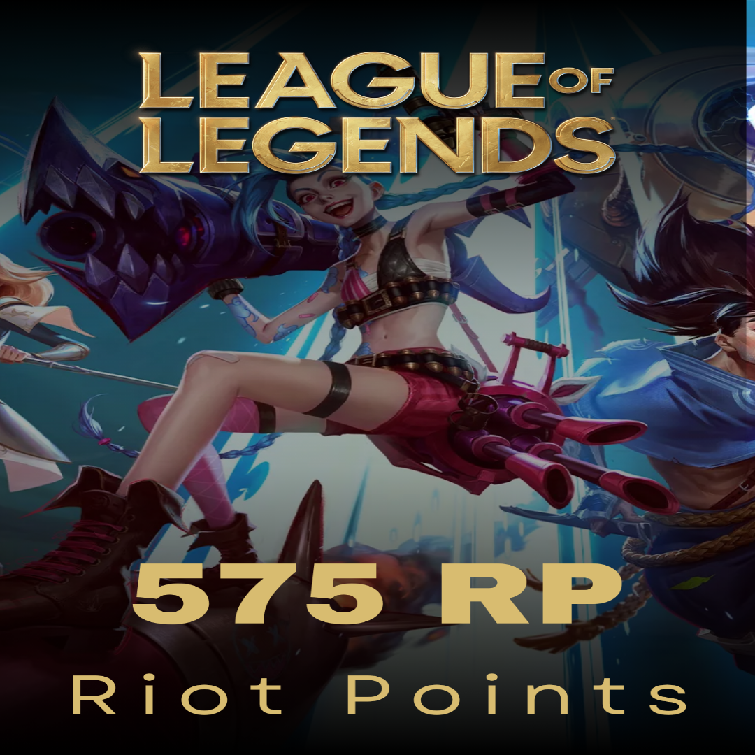 League of Legends 120 TRY RIOT Cash (575 RP)